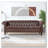 83.66 Inch Width Traditional Square Arm Sofa