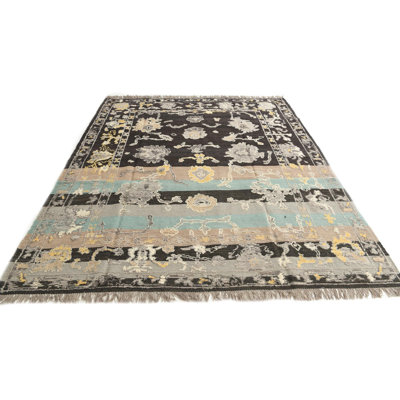 Tapis noir 8 x 10 8 po
