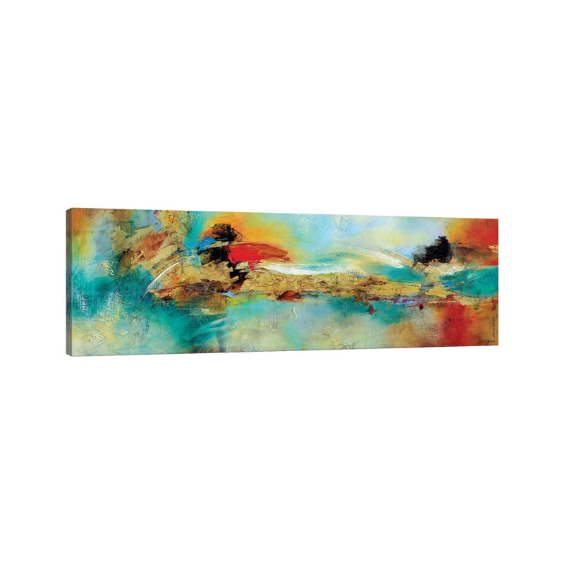 Somnus II by Gabriela Villarreal - Wrapped Canvas Panoramic Painting, 30.48 cm H x 91.44 cm W x 1.91 cm D