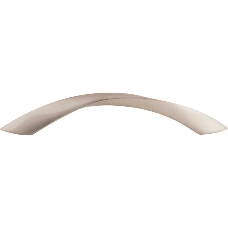 Twist 5 1/16" Center to Center Bar pull, Brushed Satin Nickel