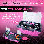 Ensemble de 2 boîtes à outils Pink Power Pink