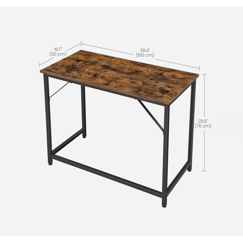 Metal Base Computer Desk