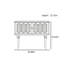 Buffet décoratif style français minimaliste