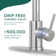 Single handle kitchen faucet with two pull-down water outlet modes