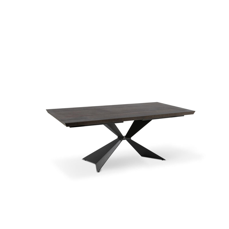 Daleny Oak Rectangular Wood Top Dining Table