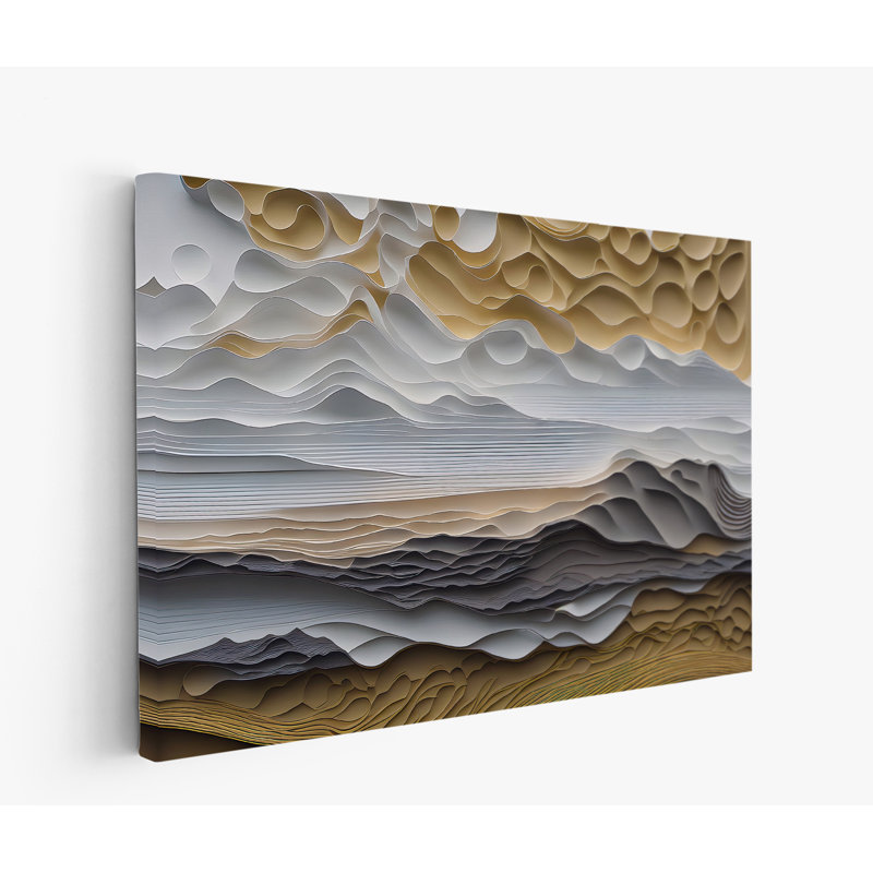 Modern Earth 153, 40" H x 60" W