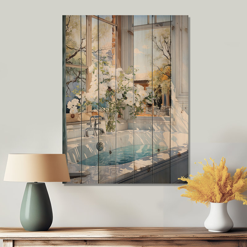 Gaspard - Décoration murale humour sur bois de pin naturel, H 40 po x l 30 po