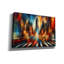 Toile épique Graffiti «Urban Abstract 5» par Rey Klimt, 18 po x 12 po