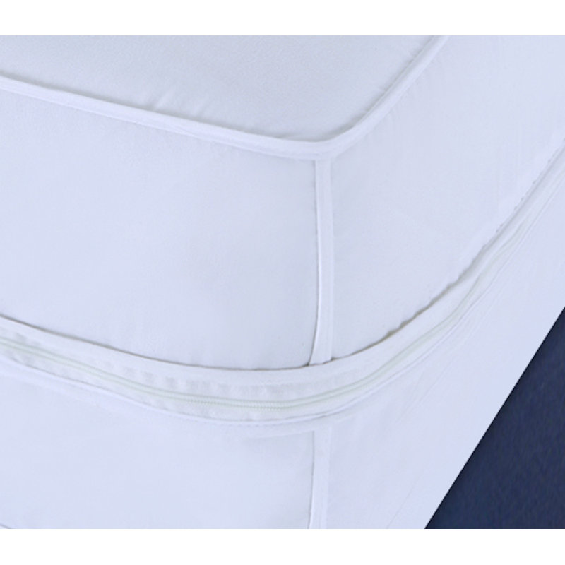 Adley Waterproof Zipper Mattress Protector Mattress Protector Case Pack, Full