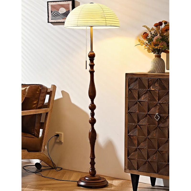 Luminaire d'appoint en dôme tourné rétro