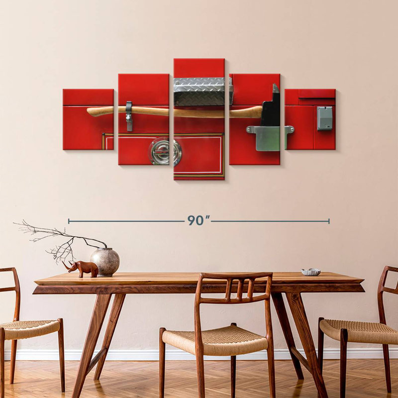 Axe, 42" H x 92" W