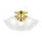 Becky Glass Flush Mount-22240815