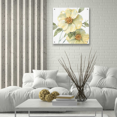 «Spring Meadow VII» par Lisa Audit, art mural en verre acrylique