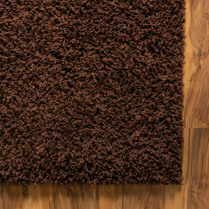 Tapis brun chocolat Caputto, Rectangle 9 pi x 12 pi