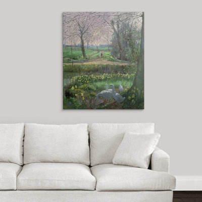 «Yonkers Spring Walk» par Timothy Easton, reproduction d'art