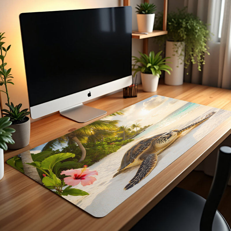 Polyester Desk Pad, 23.6x13.8