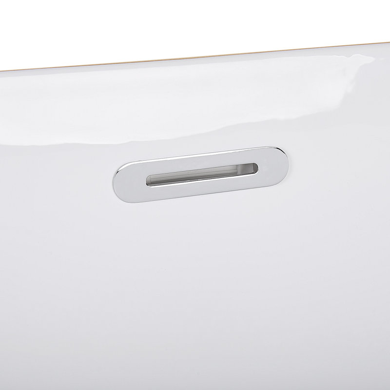Bolduc 1700mm x 770mm Soaking Acrylic Bathtub, Gold