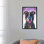 «Lover Not A Fighter, Kisser Not A Biter» par Dean Russo, impression sur toile tendue