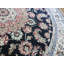 Tapis à main one-of-kind noué la blue/black 5 pi 11 po Adonica