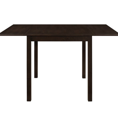 Square Cappuccino Dining Table For Modern Kitchen Nooks 30-inch High With Sleek Appearance