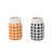  Ceramic Buffalo Check Utensil Holder Set of 2 Fall/Harvest Home Decorations
