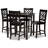 4 - Person Four Leg Dining Set-1282299796