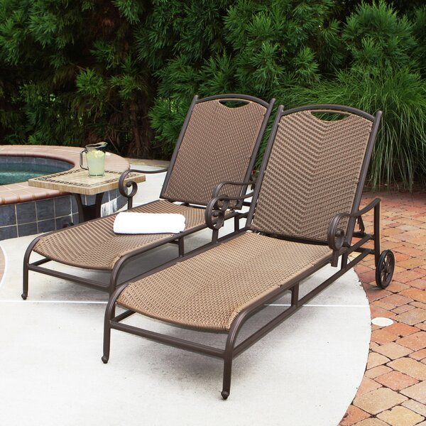 Tortuga Outdoor Stonewick Outdoor Chaise Lounge Set & Reviews | Wayfair