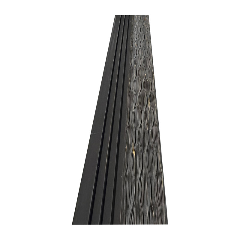 94.5Inch L X 6.4Inch W X 0.50 D Adorning Wall Vinyl Panelling (4-Pack), Grey