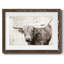 Longhorn sépia - impression d'un seul cadre photo-1059739025-1059739026