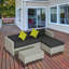 Felicity Rattan 3 - Sofa Set with Cushions-1785430707