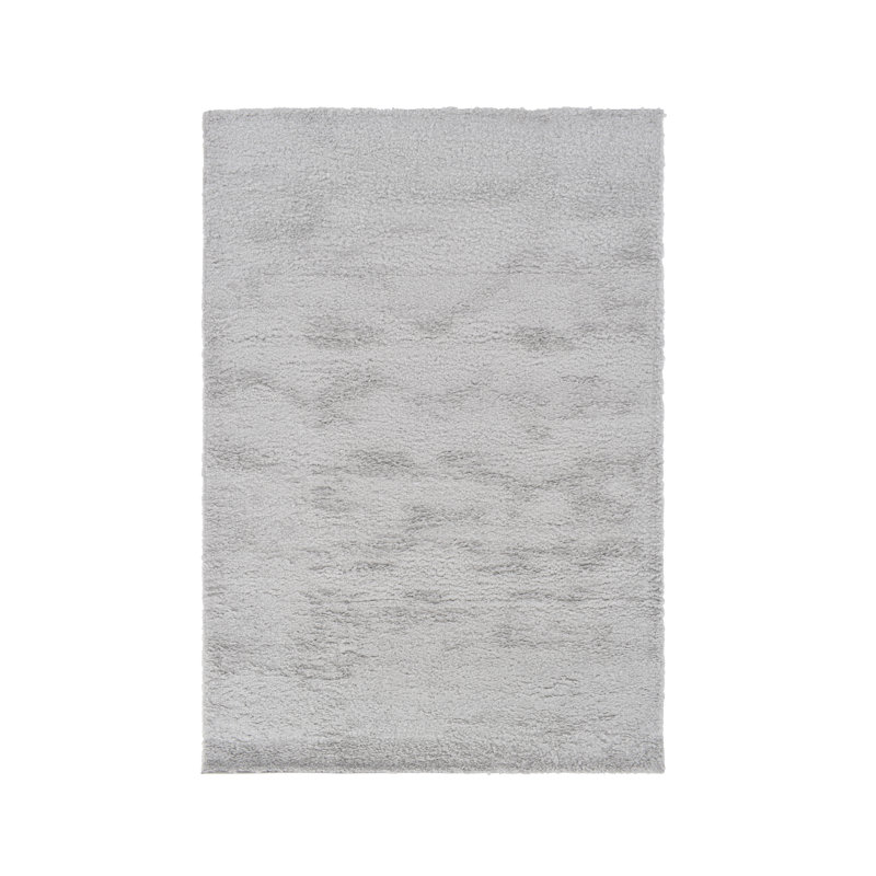 Elegido Shaggy Grey Rug, Rectangle 160 x 230cm