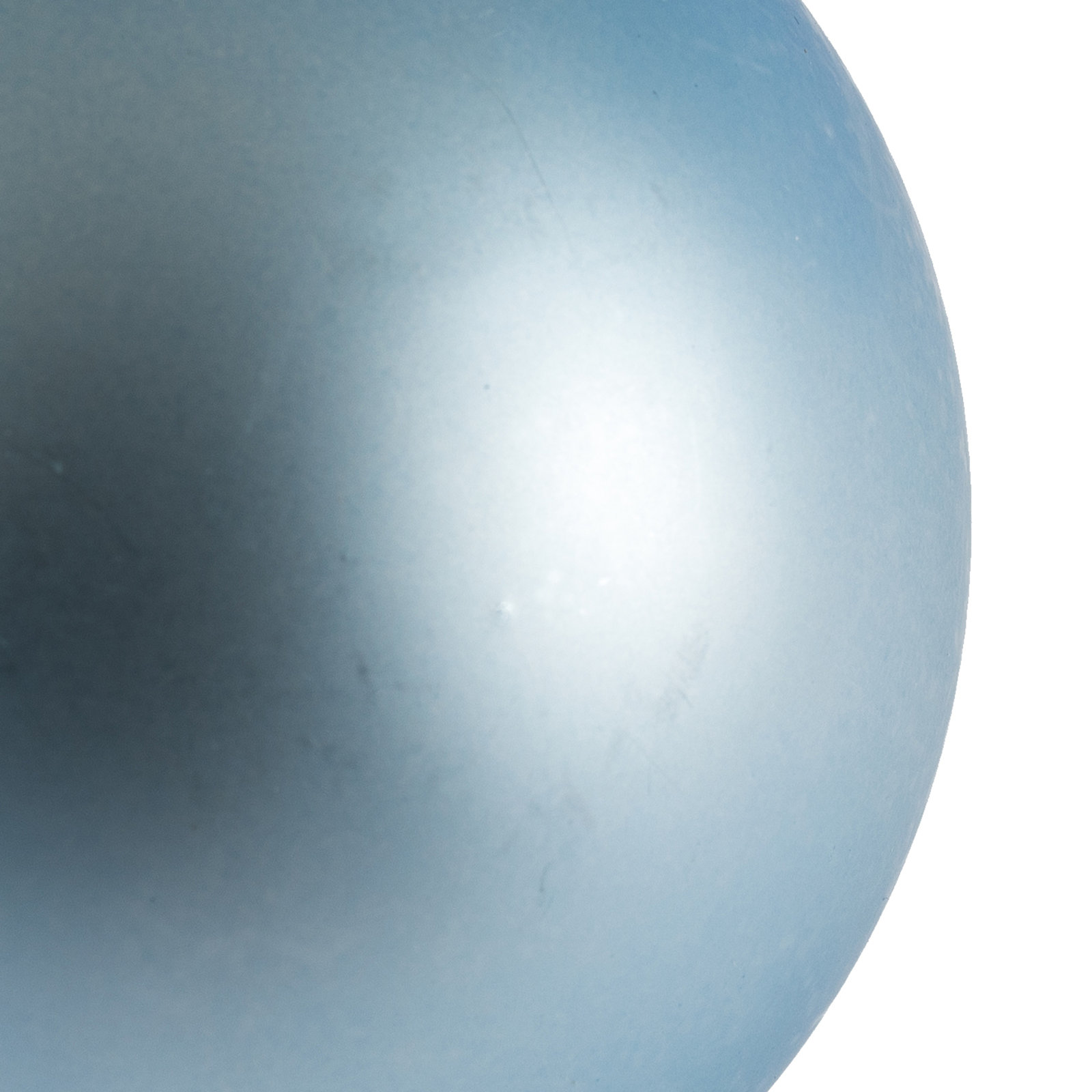 Holiday Décor Ball Ornament, 4" H x 4" W x 4" D, Periwinkle