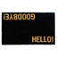 Tapis de porte extérieur antidérapant de 30 po x 18 po touffeté à la machine Hemmings