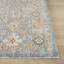 Tapis d'intérieur Bertradis bleu/multicolore à motif floral vintage performant-903791649