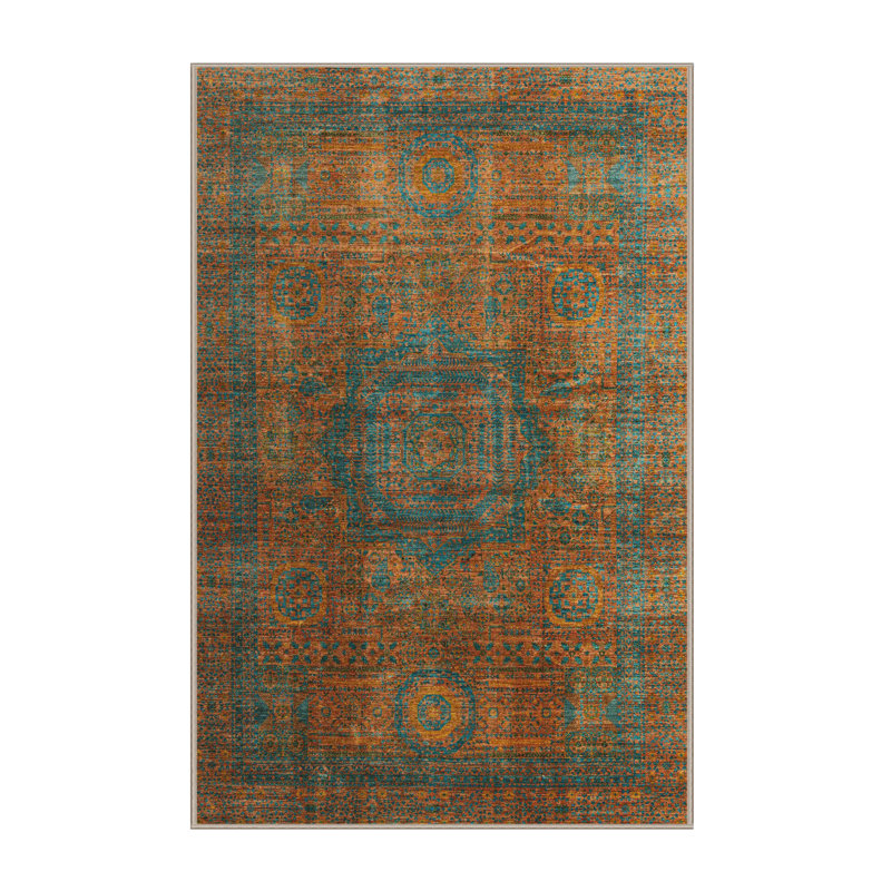 Tapis abstrait moderne 4178, Tapis de couloir 2 pi x 5 pi