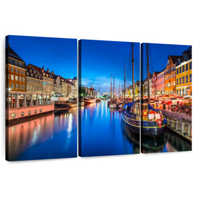 Boats At Nyhavn