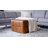 Hartlepool Leather Ottoman