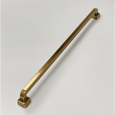 Mission "Capri" 3-3/4 Inch Drawer Pull In Antique Brass