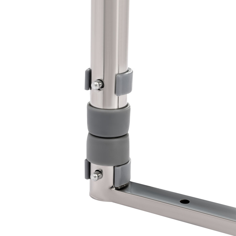Barrière de lit, barre d'appui en acier inoxydable avec hauteur réglable