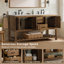 Ensemble de meuble-lavabo double 60 po Radstock-883780432