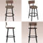 Anginette Counter Stool with Metal Frame-108809397