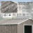 6Ft X 5Ft Outdoor Metal Storage Shed Gray With Window-123951084-123951086