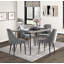 Chaise d'appoint en velours Causby-1826808850