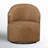 Deryn Upholstered Swivel Barrel Chair-1661281432