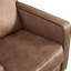 Fauteuil inclinable pivotant standard en tissu doux de 29,9 po de largeur Osmon-2119449899