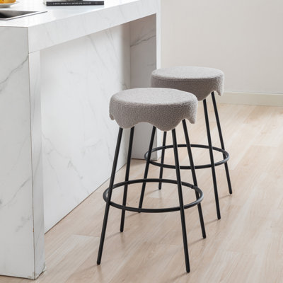 Tabouret de comptoir rembourré 26,97 po Kipten