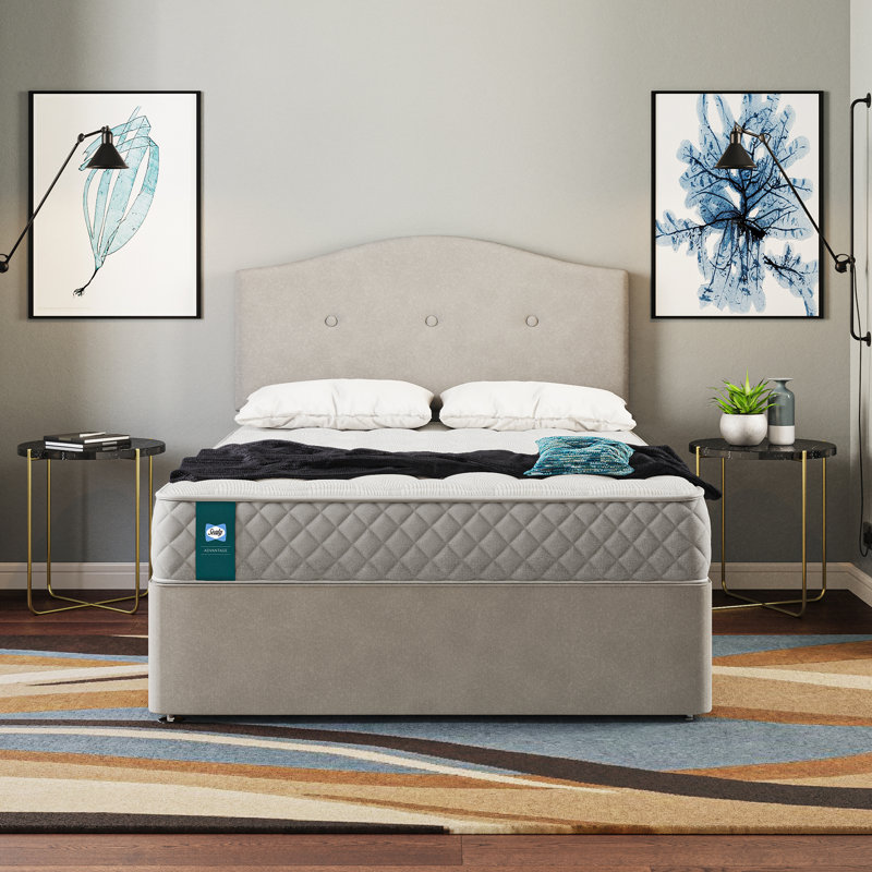 Sealy 27cm Chester PostureTech Mattress - Medium, Super King (6')