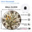 Horloge murale en verre Dorn