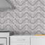 96.77cm W x 96.77cm L PVC Peel and Stick Mosaic Tile-848841299