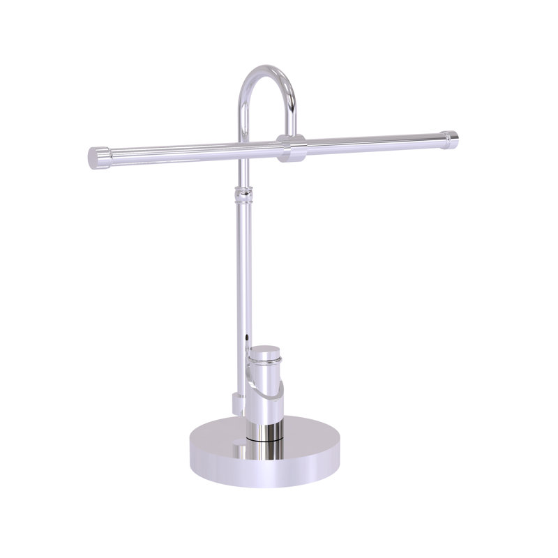 Porte-serviettes 2 accoudoirs de table guest Marnell, Chrome poli